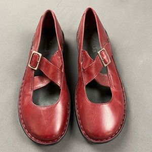 Red Leather Mary Jane’s 💫